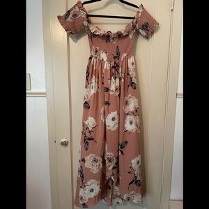 Floral Maxi Wrap Dress 🌺